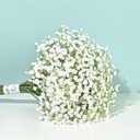 Yastouay Babys Breath Artificial Flowers, 6Pcs Fake White Babys Breath Flowers Artificial Bulk, Real Touch Faux Babies Breath Gypsophila Bouquet for Wedding Floral Arrangement Party Decor (6 Pcs)