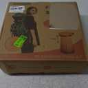 ALEVMOOM 2025 Upgraded XXL Collapsible Stool with Cushion 19.7",1000lbs Max Weight,Wider & Taller Pop Up Seat, Heavy Duty Portable Retractable Folding Stool for Camping & Outdoors (Red)