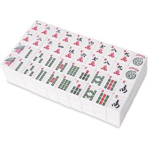 1.2” American Mahjong Tiles, 166 American Mahjong Tiles with White Color (Tiles Only, No Dice and Other Accessories)