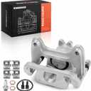A-Premium Disc Brake Caliper Assembly with Bracket Compatible with Chevrolet, GMC Vehicles - Silverado 1500 LTD, Colorado, Sierra 1500, Canyon, Hummer EV Pickup - Rear Right Passenger Side