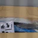 Primy Drafting Chair Tall Office Chair with Flip-up Armrests Executive Ergonomic Computer Standing Desk Chair with Lumbar Support and Adjustable Footrest Ring (Black) (934-Z)