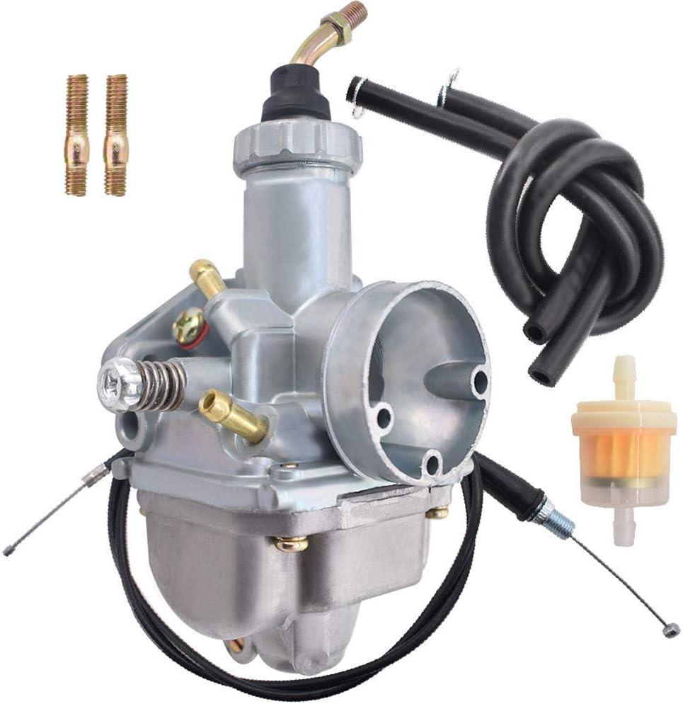 ALL-CARB Carburetor Carb With Throttle Cable Replacement for Yamaha Breeze 125 YFA1 1989 1991-2002 Timberwolf 250 YFA250FW