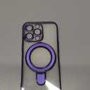 Compatible with iPhone 13 Pro Case with Invisible Magnetic Ring Stand