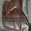 MAGQOO Dark Orange Wig Side Part 12 Inches Short Straight Bob Wig Reddish Brown Hair Women Girls Synthetic Halloween Costume Cosplay Wigs