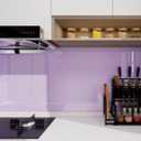 Light Purple Contact Paper 15.7"x196" Glossy Lavender Purple Peel and Stick Wallpaper for Kitchen Countertop/Cabinet Self Adhesive Waterproof Wall Paper Removable Decorative Vinyl