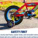 Dynacraft Hot Wheels 12" Children's Bike – Exciting, Red Design, Sturdy and Durable, Perfect for Kids Learning to Ride, Easy to Assemble, Ideal for Young Riders Ages 3-5 Years