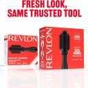 REVLON One-Step Volumizer Hair Dryer and Styler Easy Salon-Style Blowouts Less Frizz, More Shine, and Reduced Heat Damage, for All Hair Types and Lengths (Black)