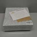 Bumusty Large Cork Board Alternative-47 x35 Felt Bulletin Board Tiles, with 30 Pushpins, 70 Adhesive Tabs, 12-Pack Slat Wall Paneling, Cork Boards for Office Push Pin Board Felt Board-Marble Gray