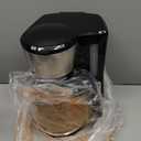 BLACK+DECKER 12 Cup Thermal Programmable Coffee Maker with Brew Strength and VORTEX Technology, Black/Steel, CM2046S