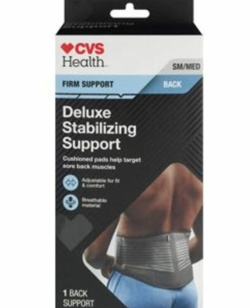 CVS Health Firm Support Back Deluxe Stabilizing Support, L/XL