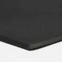 Rubber-Cal 02-129-0062 Closed Cell Rubber - 1/16" Thick x 39" x 78", EPDM; Rubber, Black