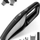 TEMOLA Handheld Vacuum Cordless, Car Vacuum Portable Cordless 12000Pa with Brushless Motor, 0.8lbs Lightweight Mini Vacuum Cleaner, Car Accessories for Women Home Pet Office