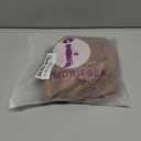 Memoriesea Women's Sexy One Shoulder High Split Cocktail Wedding Party Maxi Dress (Brown) S