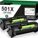 MasaiMara 50F1X00 501X Toner Cartridge for Lexmark MS410d MS410dn MS415dn MS510dn MS510dtn MS610de MS610dn MS610dte MS610dtn MX310dn MX410de MX510de MX511de MX511dhe MX511dte MX610de MX611de Printer