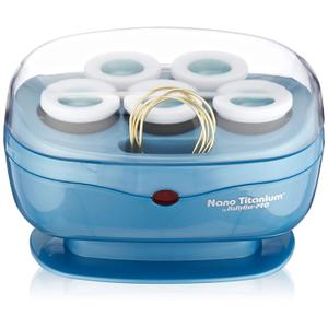 BabylissPRO Nano Titanium Professional Hot Rollers For All Hair Lengths (5 Jumbo Count)