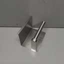 Tindbea Toilet Paper Holder with Phone Shelf, Adhesive or Screw Wall Mount Toilet Tissue Roll Holder, Rustproof & Multifunctional Stainless Steel Bathroom Storage Dispenser (Brushed Nickel)