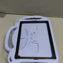 VICVOL Kids Case for iPad 9th/8th/7th Generation (10.2 inch,2021/2020/2019), Kids Case for iPad Air 3rd Gen 10.5"/Pro 10.5, Durable Shockproof Cover with Shoulder Strap/Handle/Kickstand, Light Blue