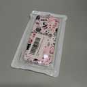 Pink Halloween Pumpkin Ghost Case Compatible with iPhone 17 Pro, Witchy Pumpkin Halloween Boo Cover, Cool TPU Phone Case Cover