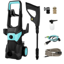 BBTEQEKN Electric Pressure Washer, 4500 PSI 2.8 GPM Power Washer Pressure Washer with Adjustable Nozzle and Foam Cannon, Power Washer with 33FT Hose for Home Car, Garden, Patio Fence