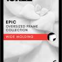 Americanflat 15x22 Picture Frame with Polished Plexiglass - Black Picture Frame - Wide Photo Frames Made of Engineered Wood for Vertical or Horizontal Wall Display - Epic Collection - Black