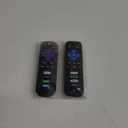 2 - Pack Replacement Remote Control for Roku - TV, Compatible with Roku Smart TV, Infrared Remotes for TCL/Hisense/Sharp/Philips/Onn/Element/Insignia Roku-TV (Not for Stick and Box or Speaker)