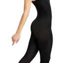 Capezio Women's Ultra Soft Body Tights, Black, Small/ Medium