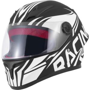 Kids Full Face Motorcycle Helmet, Motocross ATV Dirt Bike Go-Kart 4-Wheeler Street Offroad Motorbike Helmet, DOT Approved (Small, White)