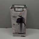 Airpot Coffee Dispenser Thermal with Pump,3L/102 Oz Insulated Stainless Steel Large Airpot Coffee Carafe Lever Action for Hot/Cold Water,Thermal Carafe for Hot Cocoa for Parties (101.4 Ounces)