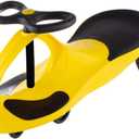 Wiggle Car - Ride on Toy for Ages 3 and Up - Toddler Ride on Toys with no Batteries, Gears or Pedals Just Twist, Wiggle, and Go by Lil Rider (Yellow)