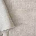100% Linen Fabric – Lightweight Delavé Vintage Dyed – Two-Tone Effect – Pre-Washed Soft & Breathable – 52" Wide – by The Linen Lab (Natural, 1 Yard pre Cut)