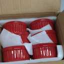 LE TAUCI Ramekins 4 OZ Oven Safe, Creme Brulee Ramekins, Pudding Custard Cups Souffle Ramiken, Dipping Sauce Dishes, Ceramic Ramekin Bowls Set of 6, True Red