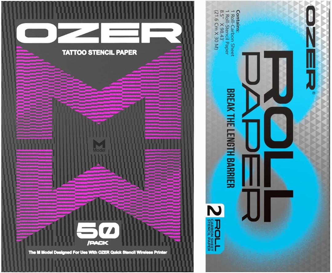 OZER Roll Paper Tattoo Transfer Paper+OZER Tattoo Transfer Paper
