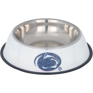 The Memory Company | Licensed NCAA Bling Team Logo Stainless Pet Bowl