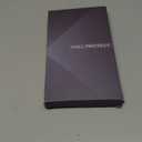 DEERLAMN Strong Magnetic Case for iPhone 15 Pro Max 6.7-Inch,[Compatible with Magsafe][Military Grade Drop Protection] Clear Slim Shockproof Protective Phone Cover-Transparent+Purple