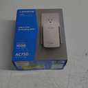 Linksys WiFi Extender, WiFi 5 Range Booster, Dual-Band Booster, Compact Wall Plug Design, 1,000 Sq. ft Coverage, Speeds up to (AC750) 750Mbps - RE6300