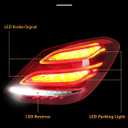 LED Tail Lights Compatible with Mercedes Benz W205 C300 2015 2016 2017 2018, Right Brake Turn Signal Taillight, W205 Passenger Side Taillamp Replacement