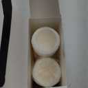 Disposable Coffee Filters for My K-Cup, K-Carafe, Cuisinart SS-RFC and Other Large Reusable Filter Cups (White 100 Count)