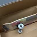 WhiteFang Skateboards for Beginners, Complete Skateboard 31 x 7.88, 7 Layer Canadian Maple Double Kick Concave Standard and Tricks Skateboards for Kids and Beginners (Pink Fantasy)