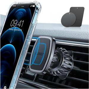 LISEN Magnetic Phone Holder for Car, Magnet Car Vent Phone Mount Holder with Ultra 6 Strong Magnets, Magnetic Car Phone Holder Mount for Car Automobile Cradles, Soporte de Telefono para carro