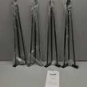 VEVOR Hairpin Table Legs 20" Black Set of 4 Desk Legs 880lbs Load Capacity (Each 220lbs) Hairpin Desk Legs 3 Rods for Bench Desk Dining End Table Chairs Carbon Steel DIY Heavy Duty Furniture Legs