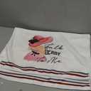 Artoid Mode Rose Lady Talk Derby to Me Kentucky Home Kitchen Dish Towels, 18 x 26 Inch Ultra Absorbent Coffee Tea Bar Hand Towels Bathroom Gift for Cooking Baking Set of 2