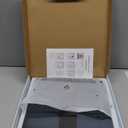 Etekcity FSA&HSA Eligible Smart Scale for Body Weight Fat, Digital Weighing Machine for Accurate BMI Muscle Mass Composition, Apple Health Compatible Fitness Equipment,TFT,Tempered Glass,Black (11.8 x 11.8 inches, Black-Color Screen)