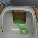 Purina Tidy Cats Hooded Litter Box System, BREEZE Hooded System Starter Kit Litter Box, Pellets & Pads