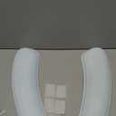 Thick and Elastic Toilet Seat Cover  Washable & Reusable with Double-Sided Hook and Loop Fastener for Easy Attachment  Cushioned Mat with Thick Sponge for Extra Comfort (Blue)