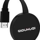 Wireless HDMI Display Dongle Adapter, Screen mirroring Adapter for tv for i-OS/Android/Windows/i-Phone/Tablet L-aptop to H-DTV Monitor Projector, Support Air-Play DLNA Miracast (Ink Black)