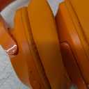 MIDOLA Bluetooth Headphones Over Ear 68H Playtime 6 EQ Wireless Headset with Microphone HiFi Stereo Foldable Lightweight Deep Bass for Travel Home Office Cellphone Orange