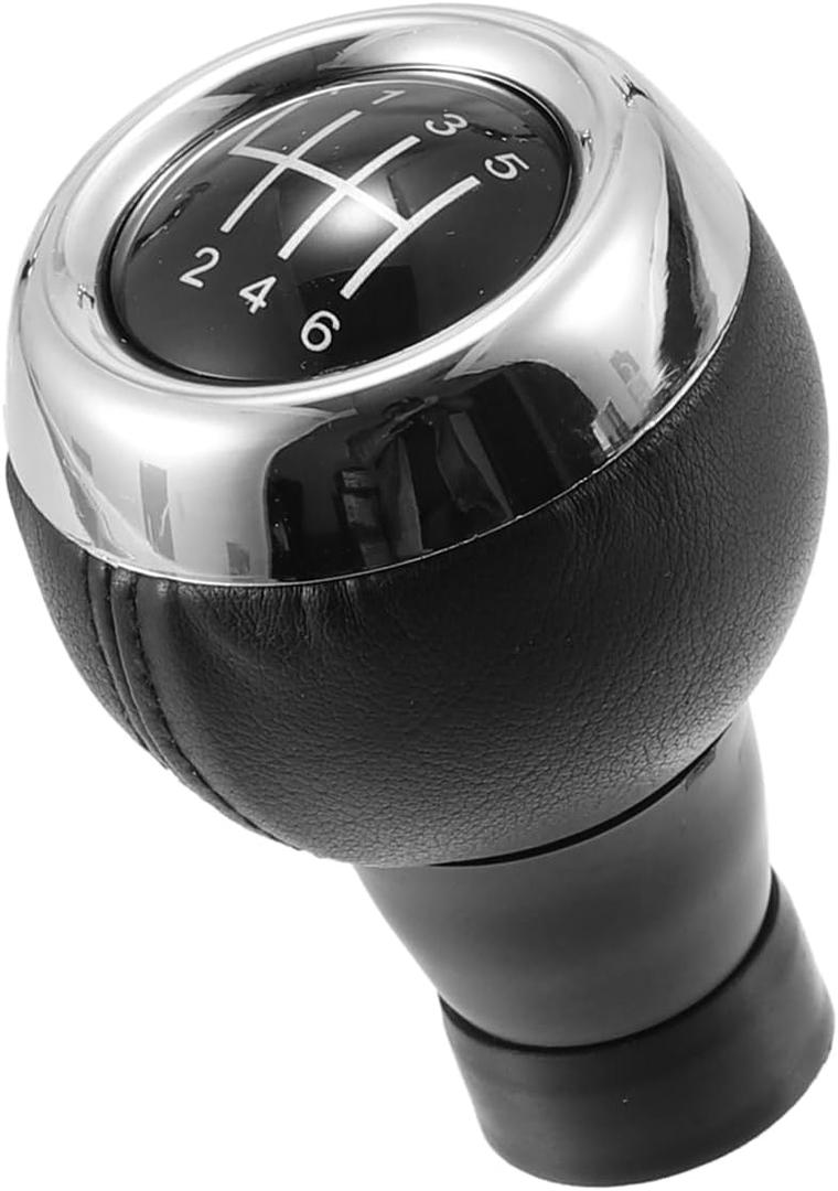 Car Manual Gear Stick Shift Knob 6 Gear for Mini Cooper R55 R56 R57 R58 R59 R61 Car Shift Head Faux Leather Replacement