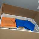 VEVOR Kid Activity Table and 2 Chairs Set, 23*23*20inch Graffiti & Building Blocks Double-Sided Tabletop, Toddler Play Table with Storage for Kids 3+ Years, Large Storage Space, Gift for Boys & Girls