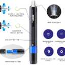 Precision Electric Screwdriver Kit, JAKEMY 61 In 1 Manual & Automatic Torque Power Screwdriver Set Rechargeable Cordless with LED Light for Laptop/Phone/Glasse/Watch (Jm-y03)