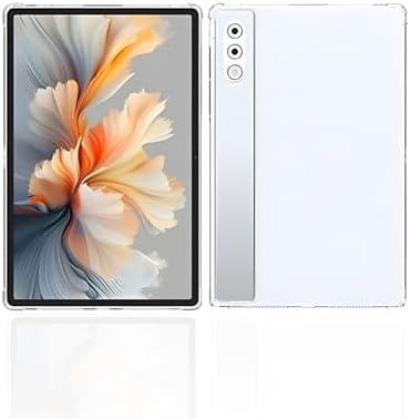 for Lenovo Idea Tab Pro 12.7 inch Android Tablets Case,Ultra-Thin Full Coverage Corner,BOVUGAC Soft TPU Shockproof Kids Friendly for Lenovo Idea Tab Pro Case Cover (Clear)